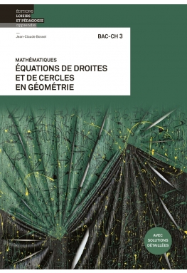 Couverture Mathématiques BAC-CH Volume 3 (J.-C. Bossel, LEP)
