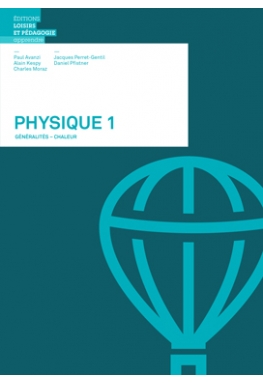 Couverture Physique 1 — Généralités et chaleur (Éditions LEP)